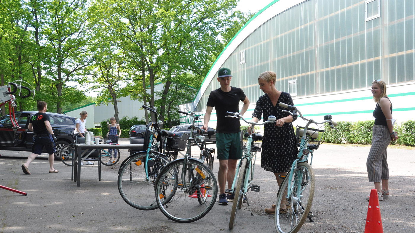 Team Green Hamburg: Mit dem Fahrrad zum Sport
